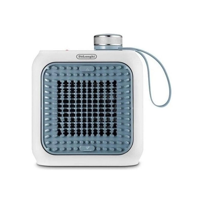 De’Longhi HFX10B03.LB stufetta elettrica Interno Blu, Grigio 360 W Riscaldatore ambiente elettrico con ventilatore