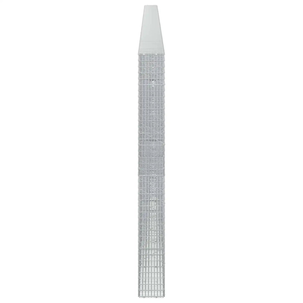 Gabione con filo da 3,5 mm e rete da 5x2,5 cm 1100x20x200 cm 3461728