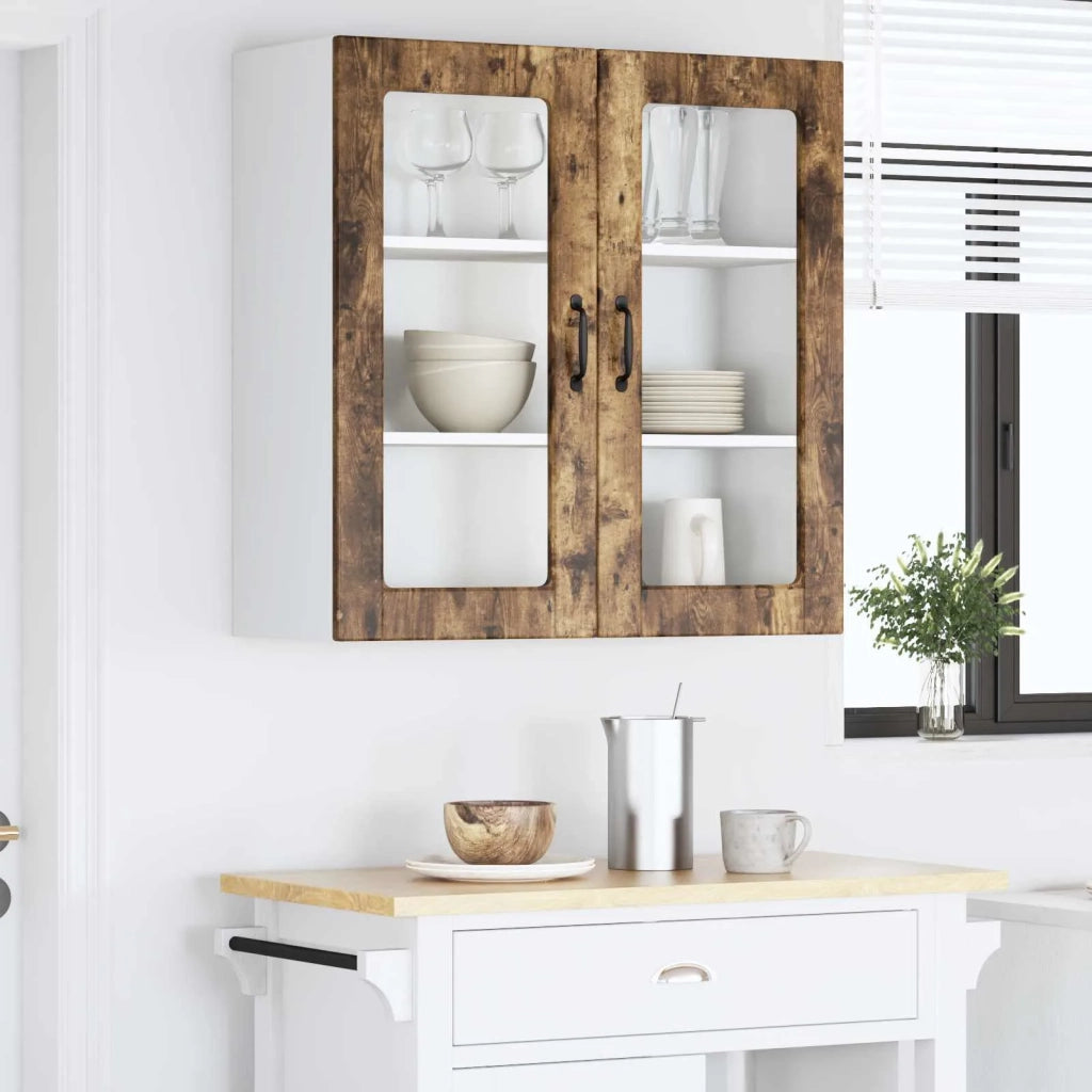 Pannello lavastoviglie con porta Rovere fumé 80 x 31 x 80 cm 885420