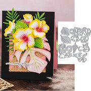 Decorazioni Metalliche per Fiori di Natale per Scrapbooking e Creazione di Carte