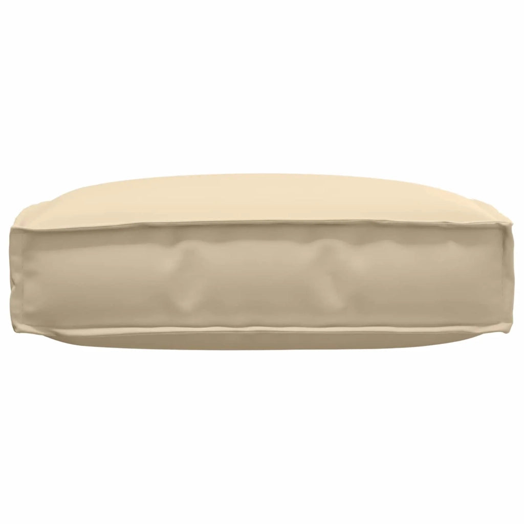 Cuscino Beige 60 x 60 x 12 cm Tessuto Oxford 42001491