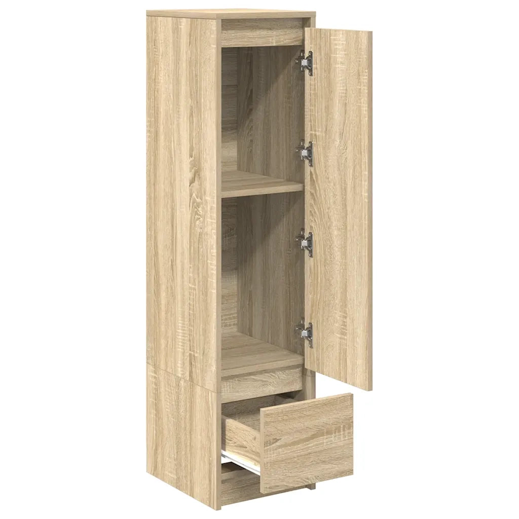 Credenza Rovere Sonoma 29,5x34x119,5 cm in Legno Multistrato 861654
