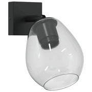 Faretto da soffitto Nero 13 x 13 x 26 cm Vetro e Metallo CFW9539529