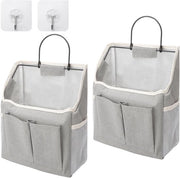 Organizzatore di archiviazione a parete 2 pezzi - acquario a parete - impermeabile - ripiegabile - contenitori - alta qualità tela - 30 x 23 x 15 cm - organizzatore di archiviazione a parete