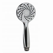 Trade Shop - Doccetta Tonda 19 X 8.5 Cm Doccino Soffione Doccia Spirale Moderno Bagno 59562 -
