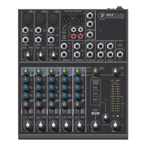 Mixer disc jockey mackie 802vlz4 802vlz4