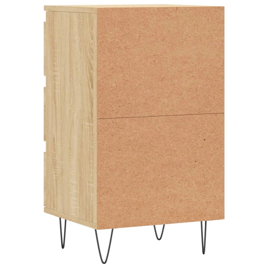 Buffet credenza cassettiera armadio mobile contenitore organizer cucina soggiorno rovere Sonoma 40 x 35 x 70 cm legno ingegnerizzato marrone 02_0031563