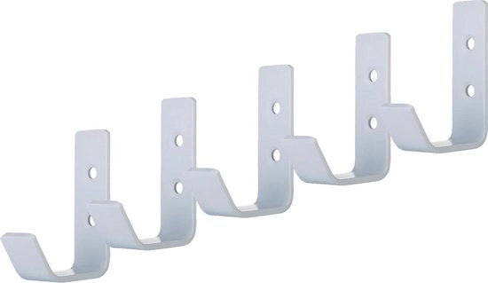 Wandhaak in roestvrij staal 60 x 20 x 45 mm con angoli arrotondati