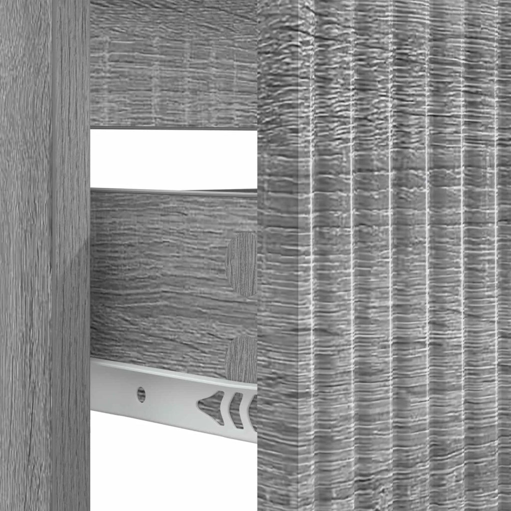Armadio per Lavabo da Bagno ARNHEM Sonoma grigio 896581