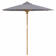 Ombrello | Parasol da giardino Grigio scuro ? 217 x 230 cm Bamb¨´