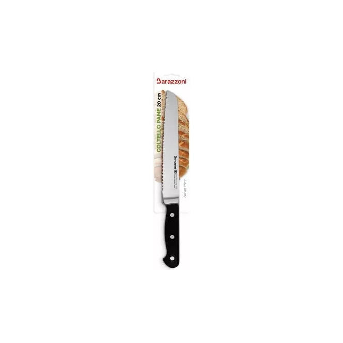 Barazzoni, Coltello Pane, Lama Acciaio Tedesco, 20 cm
