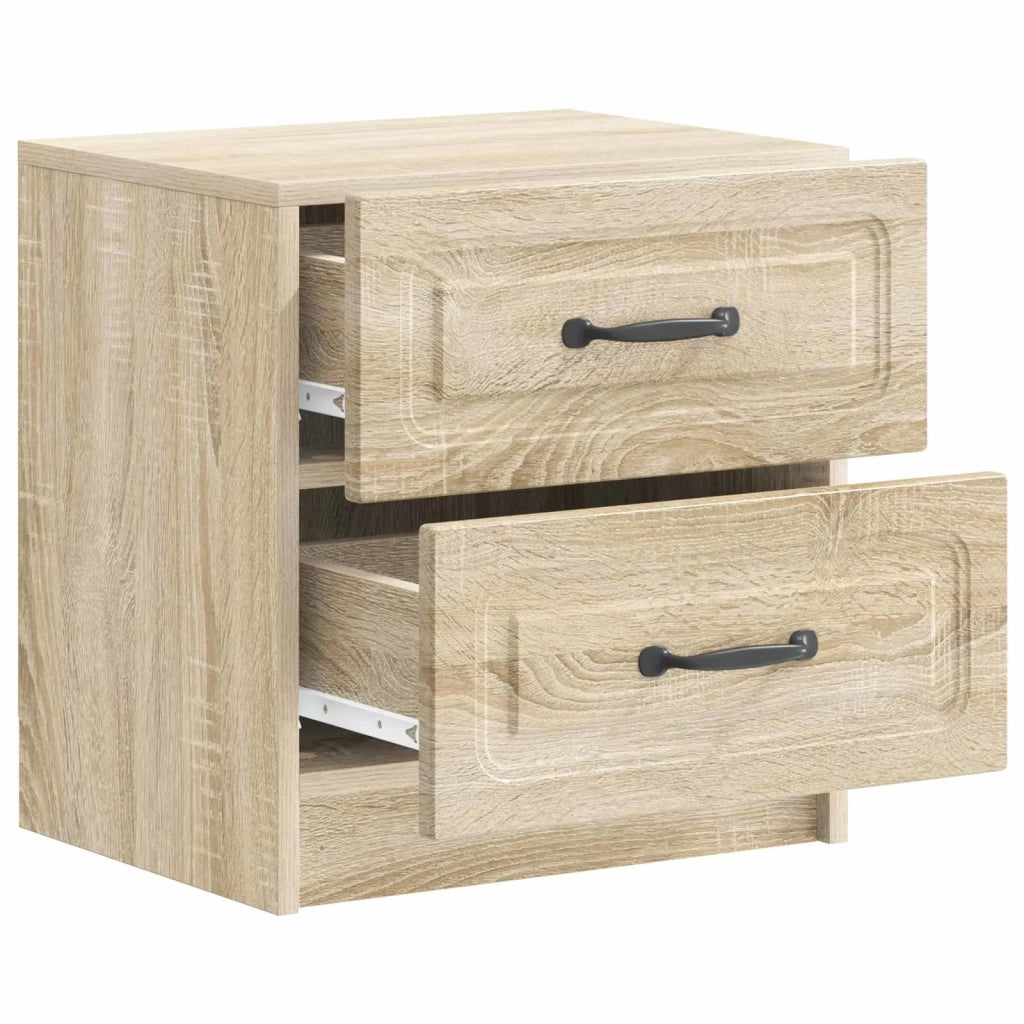 Armadio da Notte 2 pcs Rovere Sonoma 43 x 34,5 x 44,5 cm 895680