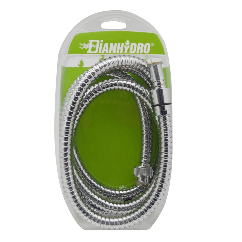 FLESSIBILE PER DOCCIA CON DOPPIA AGGRAFFATURA ATTACCO CONICO BLISTER- mt. 2.00- FAIDF- pezzi 1
