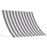 Tenda da Sole Antracite e Bianco 250 x 150 cm 42037075
