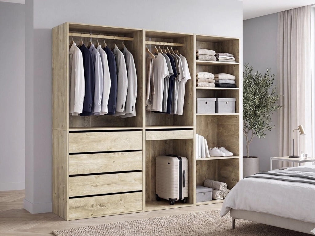 Set di armadi componibili "Opéra" - 3 unità - Beige
