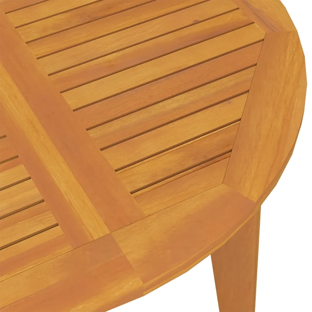 Tavolo da Giardino | Tavolino da esterno ?110x75 cm in Legno Massello di Acacia
