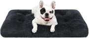 Cuscino per Cane Piccolo, 60x45cm, Fondotela Antiscivolo, Materassino per Cane, Cuscino Fluffycuscino per Cane, Adattabile per Cane, Materassino per Cane, Materassino per Cane con Ventilazione, Cuscino per Cane, colore Grigio Scuro ombra