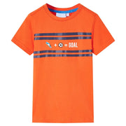 Maglietta per Bambini Arancione Scuro 128cod mxl 133281