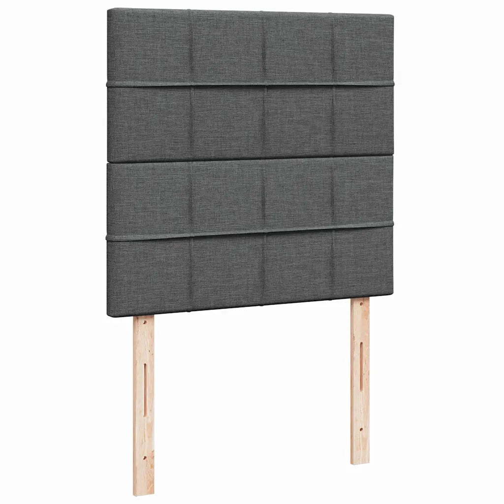 Struttura Letto Pouf con Materasso 90x190 cm in Tessuto 3313969
