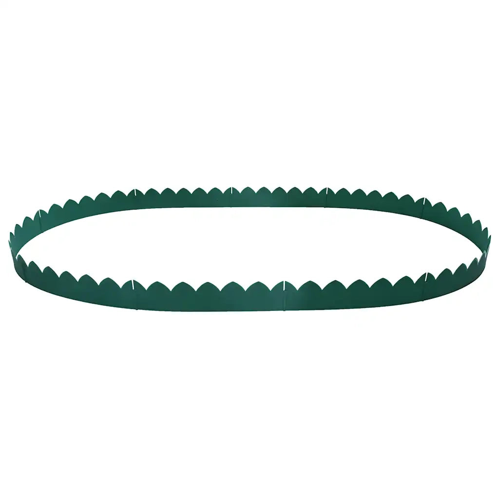 Bordature per Prato 10 pz Verdi 65x15 cm in PP