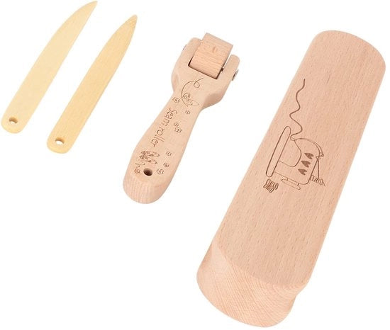 Macchina da cucire a pedale - Accessori per la confezione di tessuti - Maniglia confortevole - Assorbimento del vapore - Da non perdere per i sarti - Ideale per i ricamatrici
