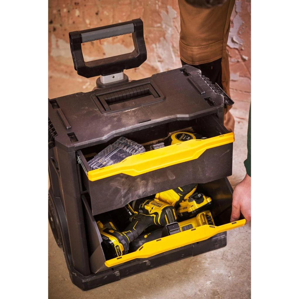 TROLLEY PORTAUTENSILI 'ROLLING WORKSHOP GEN.2' cm 56 x 38 x 76  - STANLEY