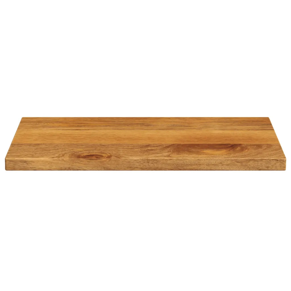 Piano per Tavolo 50x20x3,8 cm Rettangolare Legno Massello Mango 371616
