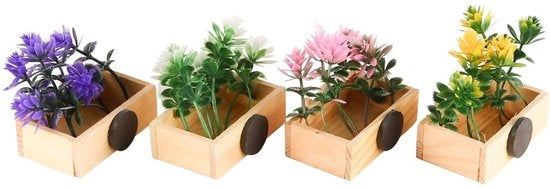 Decorazioni per casa con fiori artificiali - Orchidee manufatti - Decorazioni per ufficio e scuola