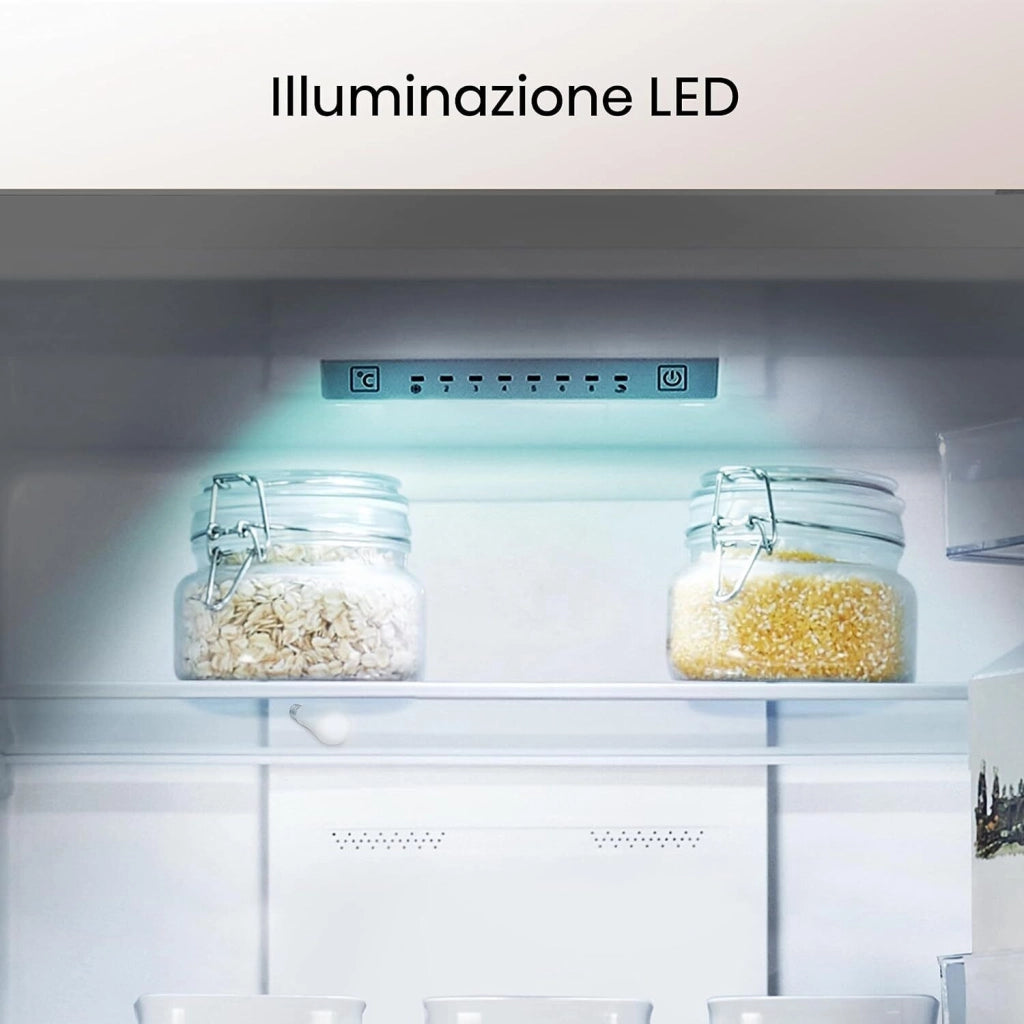 Hisense RB390N4AWE Libera installazione 304 L Bianco