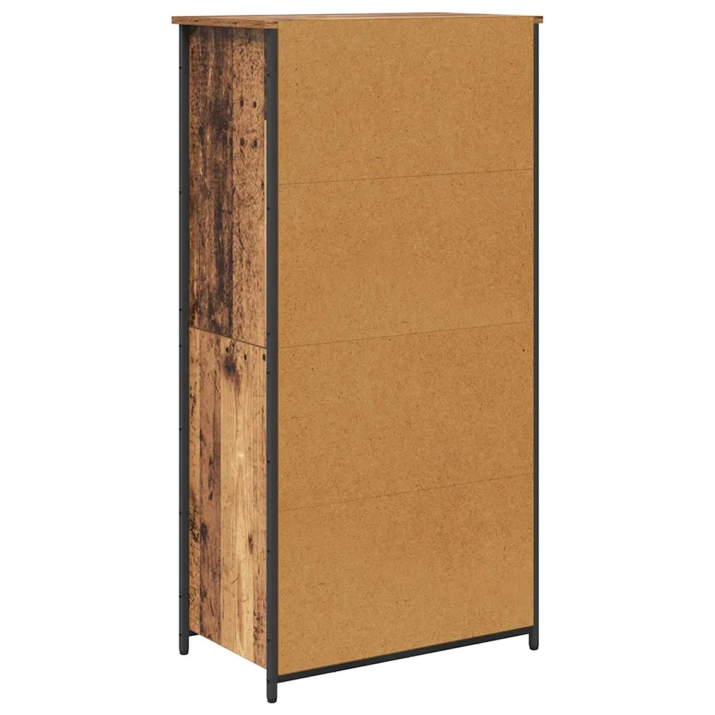 Credenza-Buffet-Armadio da cucina Legno vecchio 62 x 36 x 121,5 cm Legno multistrato