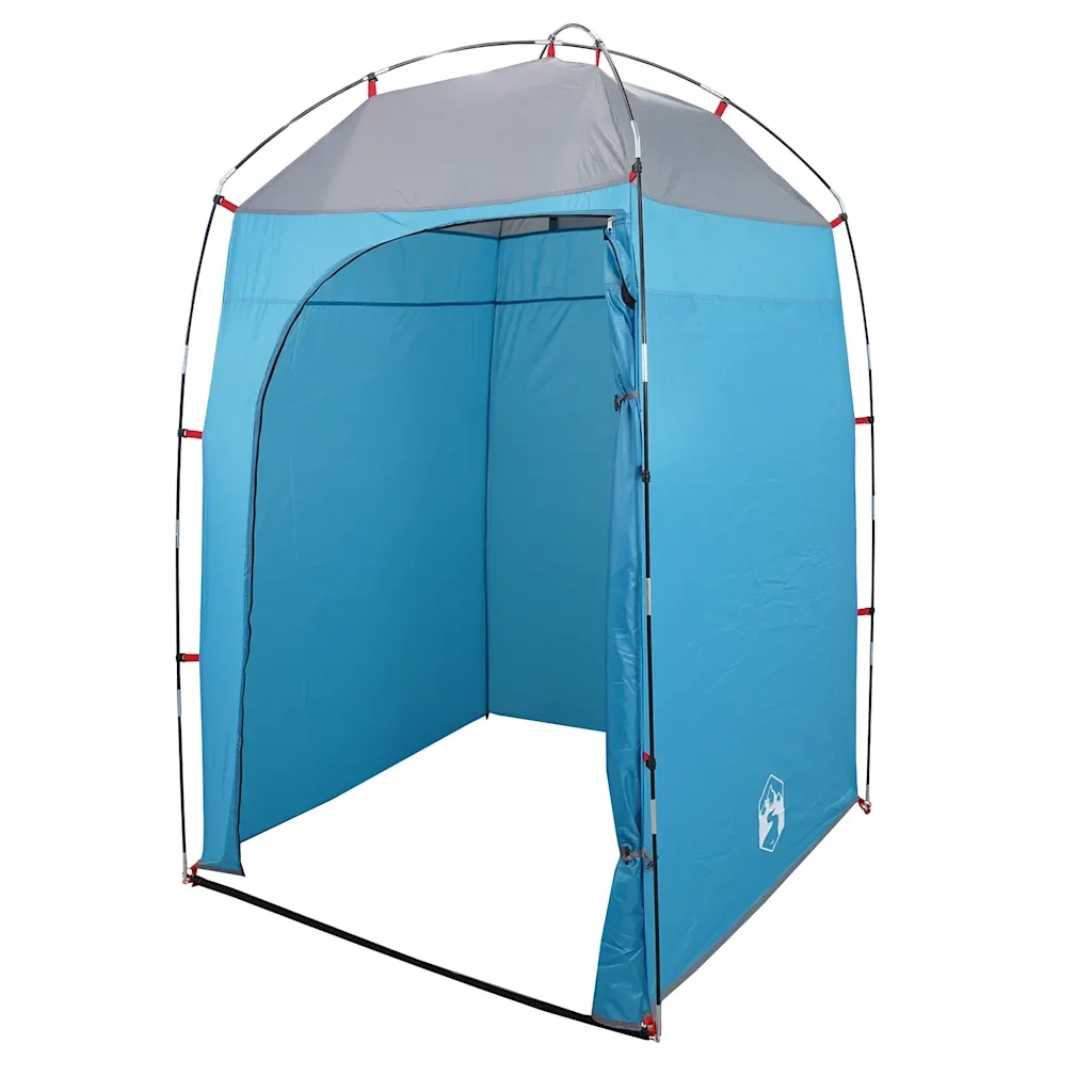 Tenda da Doccia-Tenda Doccia Portatile Blu Impermeabile 535566