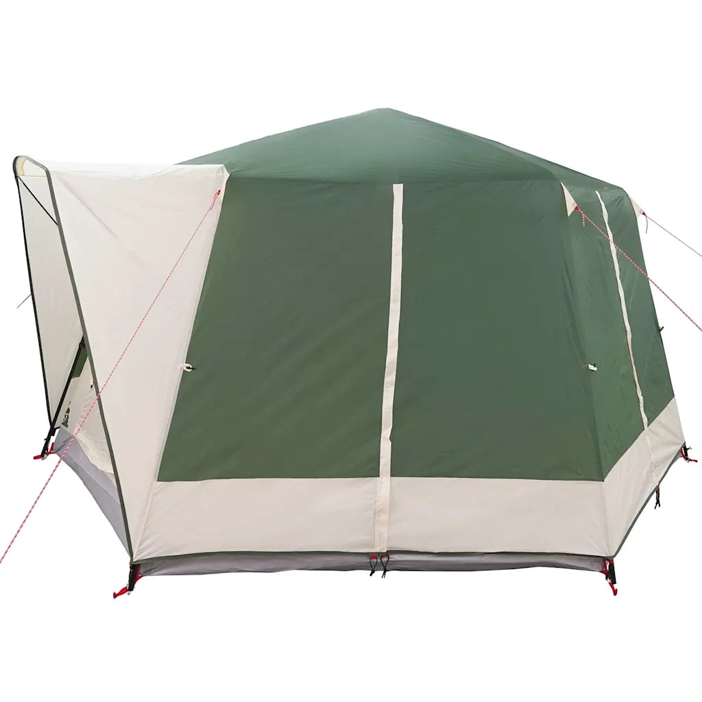 Tenda da Capanna per 5 Persone con tetto Verde e Bianco