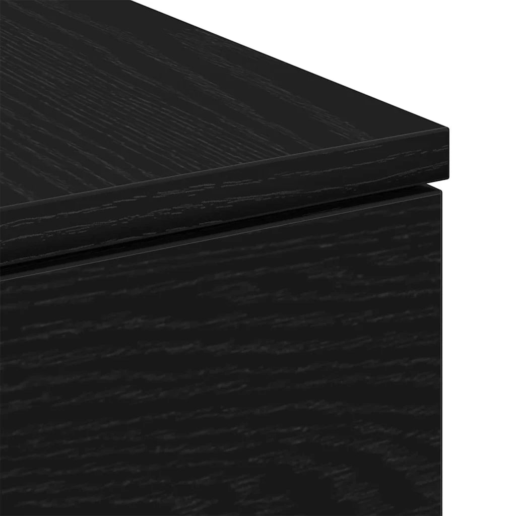 Tavolino da salotto Rovere Nero 90 x 60 x 31 cm 862634