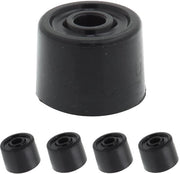 Stopper per Porta in Silicone - 4 Pezzi - Materiale Duraturo - Montaggio a Pavimento - Assorbimento degli Shock - Materia Leggero e Resistente