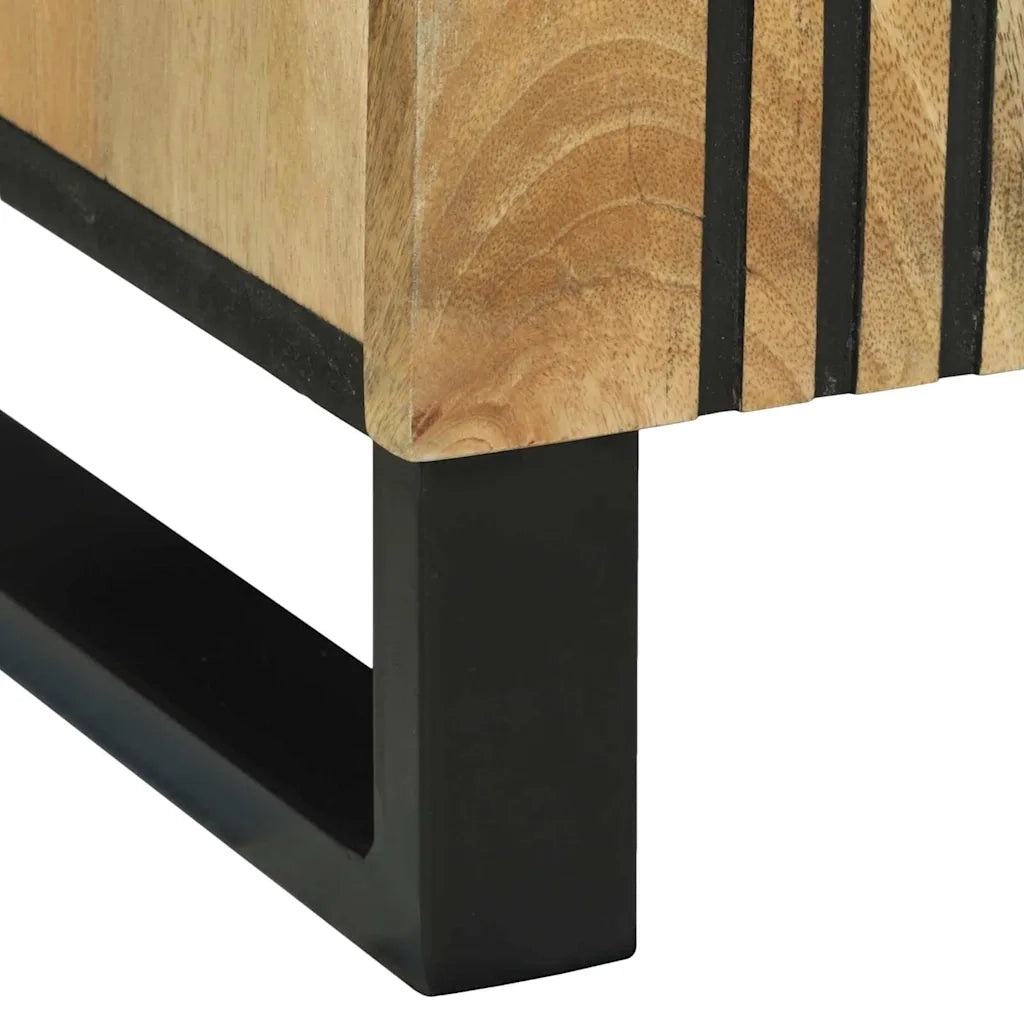 Sideboard Marrone 90 x 33 x 75 cm legno massello di mango 4017964