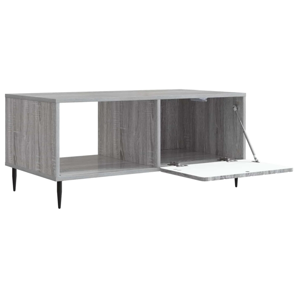 Tavolino da salotto Sonoma grigio 90 x 50 x 40 cm