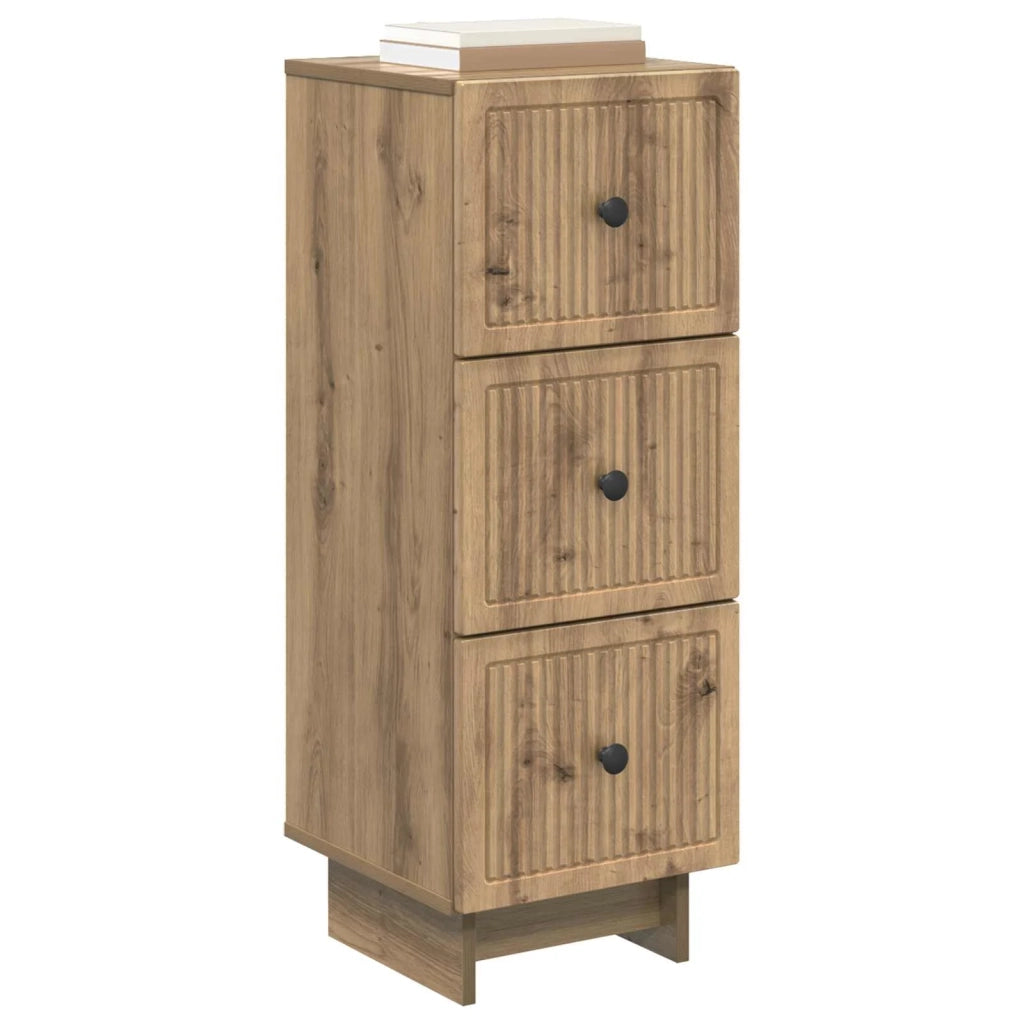 Mobile con Cassetti Rovere Artigianale 33 x 34,5 x 90 cm 893934