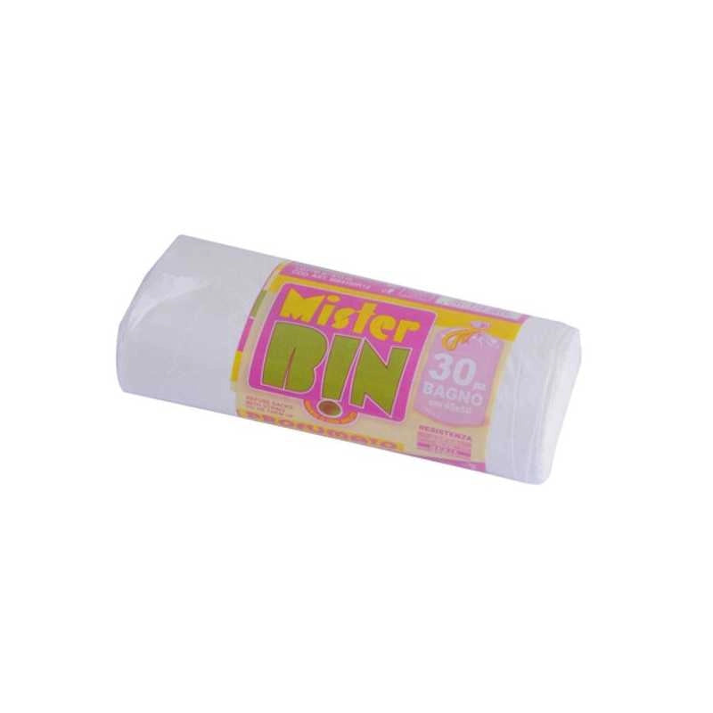 Sacco Immondizia Bagno Bianco 45X 50 pz.30 Mr.Bin