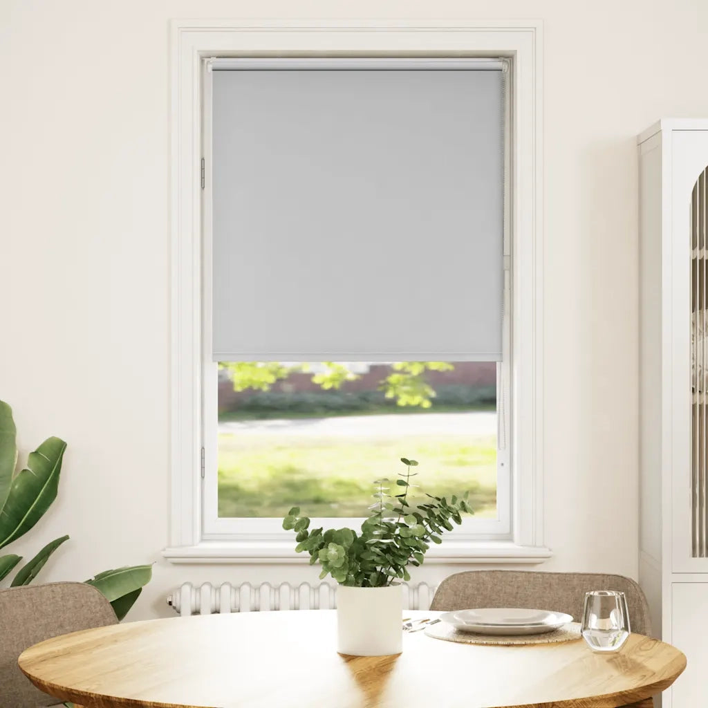 vidaXL Tenda a Rullo Oscurante 80x130 cm Larghezza Tessuto 75,7 cm