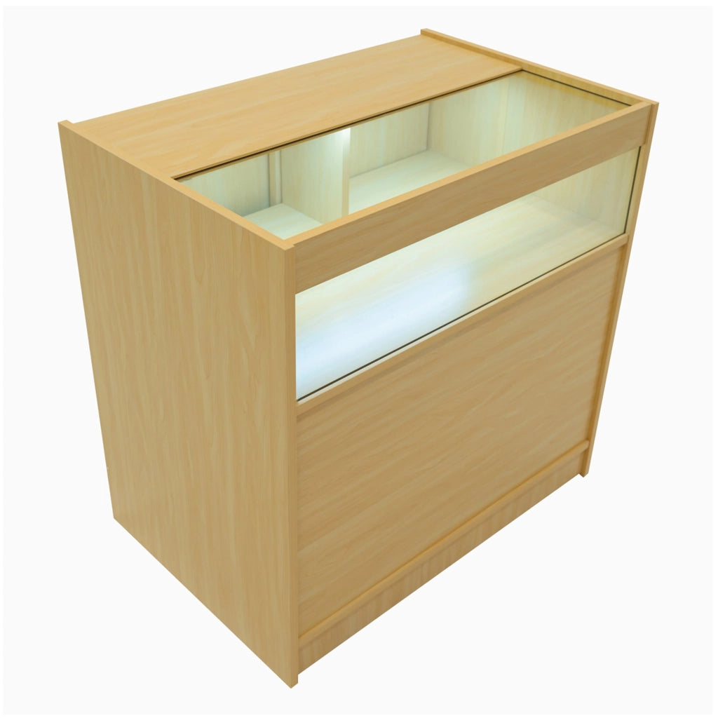 Set Banconi Adonis LED B900 C900 CM60 Acero – MDF e Vetro