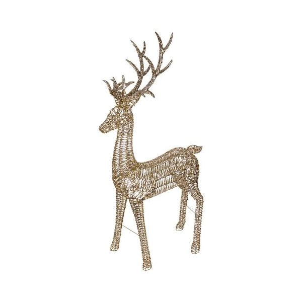 Decorazione luminosa natale amicasa 9490417 renna