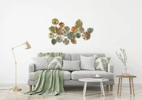 Pannello In Ferro Leaf  Cm 117X7X74