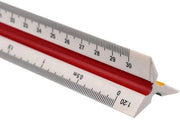 Linea di scala in plastica a 30 cm con scala metrica 1:20 1:25 1:50 1:75 1:100 1:125