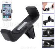 Trade Shop - Supporto Per Auto Porta Telefono Cellulare Stand Per Griglia Di Ventilazione -