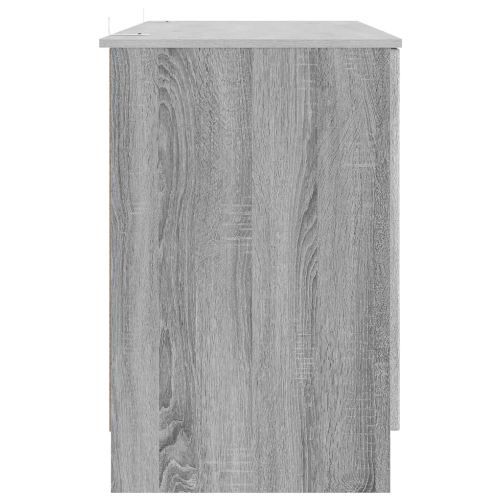 Scrivania Grigio Sonoma 142,5 x 50 x 75 cm Legno ingegnerizzato 3414645
