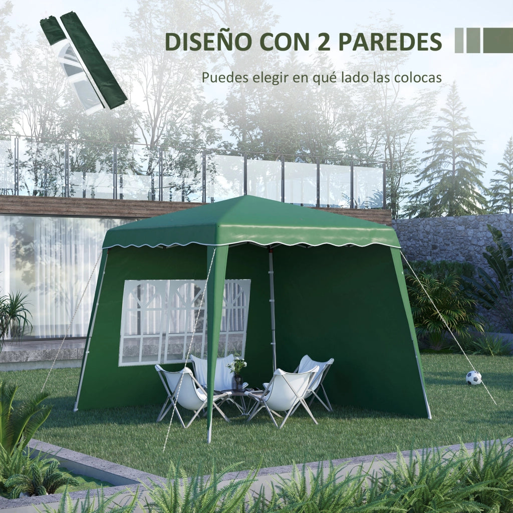 Carpa Pieghevole Giardino ¨C Zephmum ¨C Verde 289x289cm