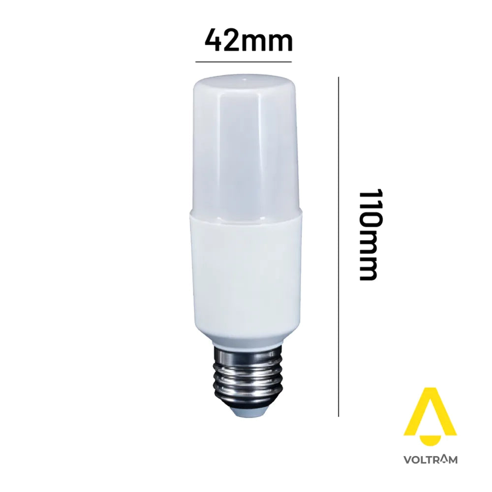 Lampadina LED E27 9W 900LM T37 bianco freddo 6000K