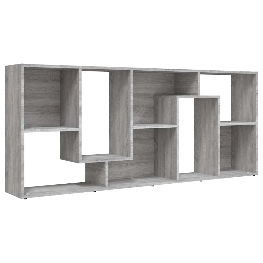 Libreria Grigio Sonoma 67x24x161 cm in Legno Ingegnerizzato 815502
