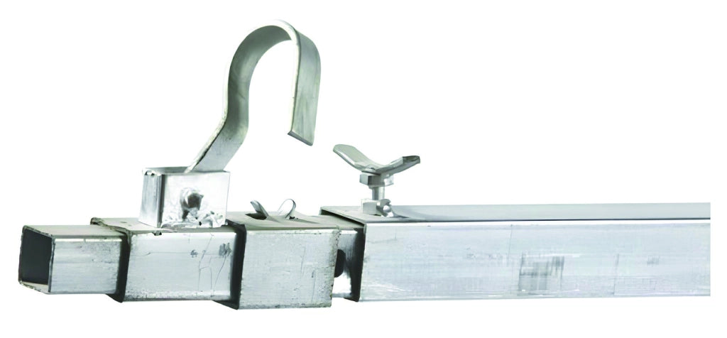 REGOLA PER PARETE ZINCATA cm. 200/320 h