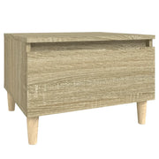 Tavolino | Tavolo laterale Rovere Sonoma 50x46x35 cm in Legno Multistrato